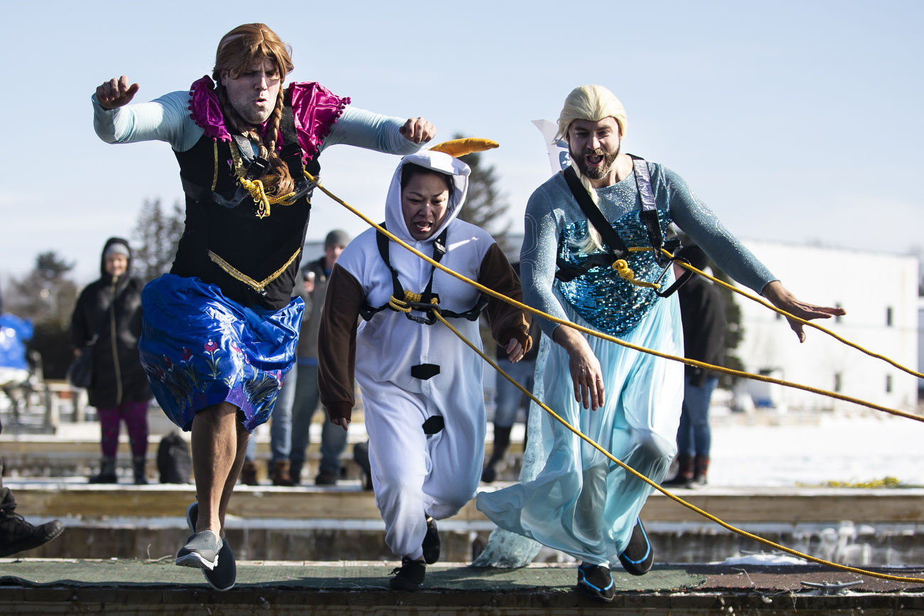 150 take a cold dip for a good cause, raise $100K